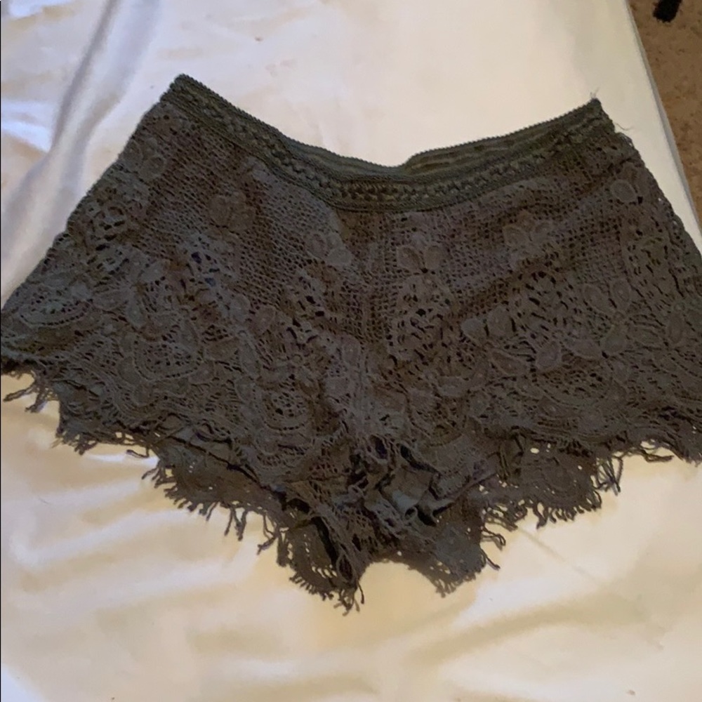 Lace shorts